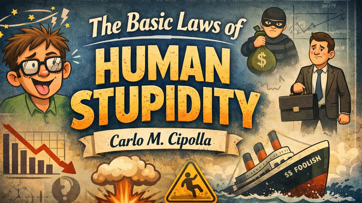 Basic Laws of Human Stupidity