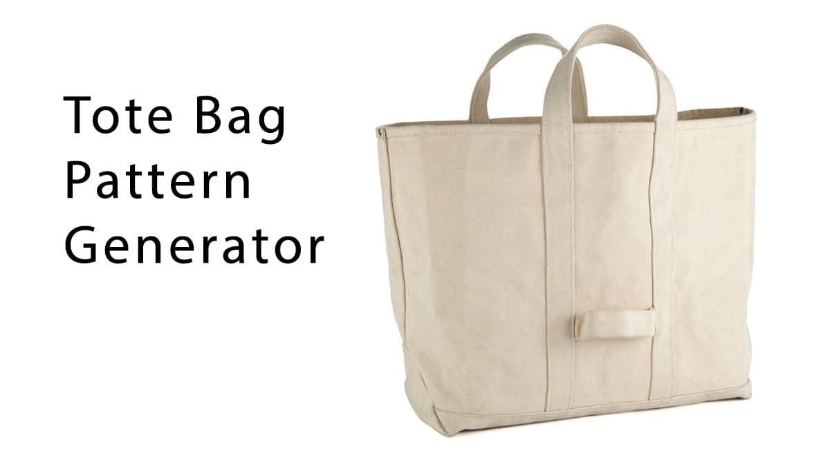 Tote Bag Pattern Generator
